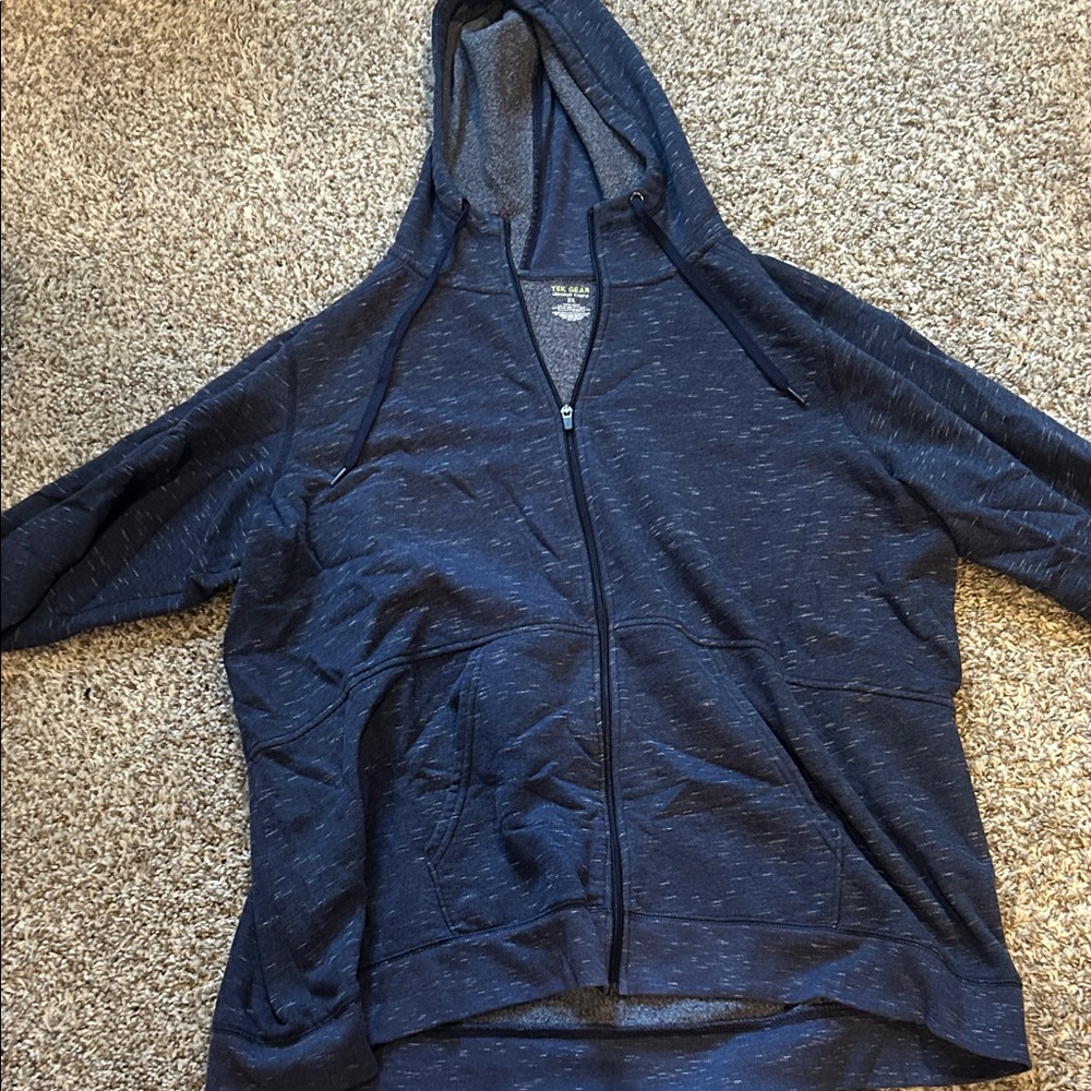 Tek Gear Dark Gray Fleece Jacket
